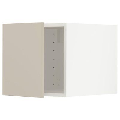 METOD Подовжувач, білий/Хавсторп бежевий, 40х40 см 694.627.34 фото