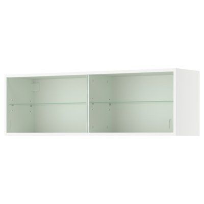 KNOXHULT Навісна шафа з розсувними дверцятами - біла 120x29x37,5 см 806.040.20 фото