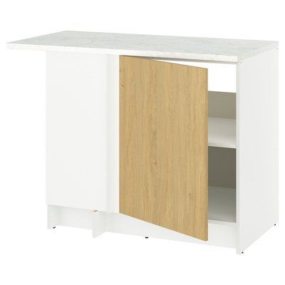 KNOXHULT Кутова шафа, імітація дуба, 100x91 см 306.039.85 фото