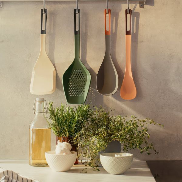 KNORRHANE Шпатель - світло-бежевий/антрацитовий 32 см 705.974.83 фото