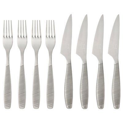 IKEA 365+ наборів столових приборів для стейка. 8 шт, нерж 105.406.25 фото