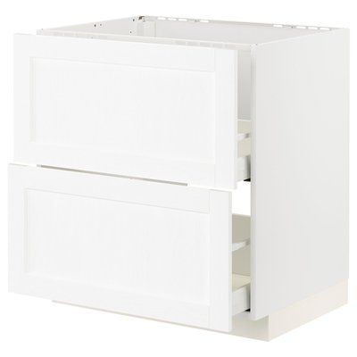 METOD/MAXIMERA Sz stj zl+2fr/2sz, білий Enk&ouml;ping/біла імітація дерева, 80x60 см 594.734.03 фото