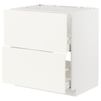 METOD/MAXIMERA Sz stj zl+2fr/2sz, білий/Vallstena білий, 80x60 см 595.071.77 фото