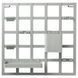 SNICKRA Панель для зберігання з 8 предметів, сіро-зелена, 38x38 см 405.182.46 фото 1