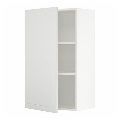 METOD Навісна шафа з полицями, білий/Stensund білий, 60x100 см 694.600.80 фото