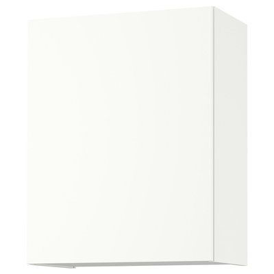 ENHET Настінна шафа з дверцятами, біла, 60x32x75 см 406.230.25 фото