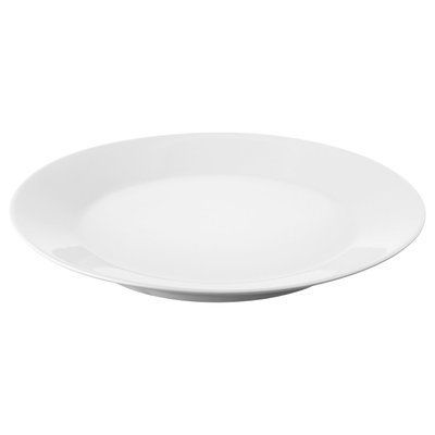 IKEA 365+ Тарілка біла 20см 802.589.44 фото