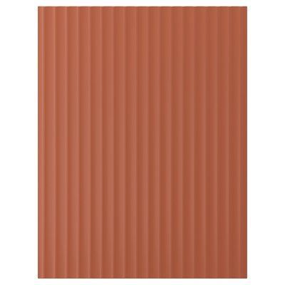 TERRSJO Маскувальна панель, червоно-коричнева хвиляста текстура, 62x80 см 306.057.34 фото