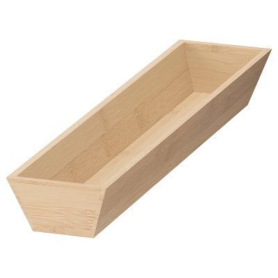 UPPDATERA Вставка для шухляди, бамбук, 10x50 см 006.180.97 фото