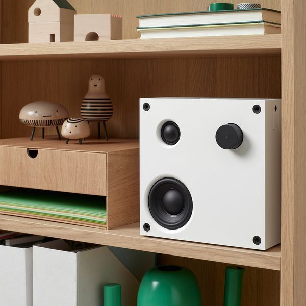 VAPPEBY Колонка Bluetooth, біла/gen 3 20x20 см 805.173.77 фото