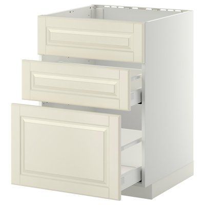 METOD/MAXIMERA Sz stj zl+3fr/2sz, білий/Bodbyn cream, 60x60 см 190.279.76 фото