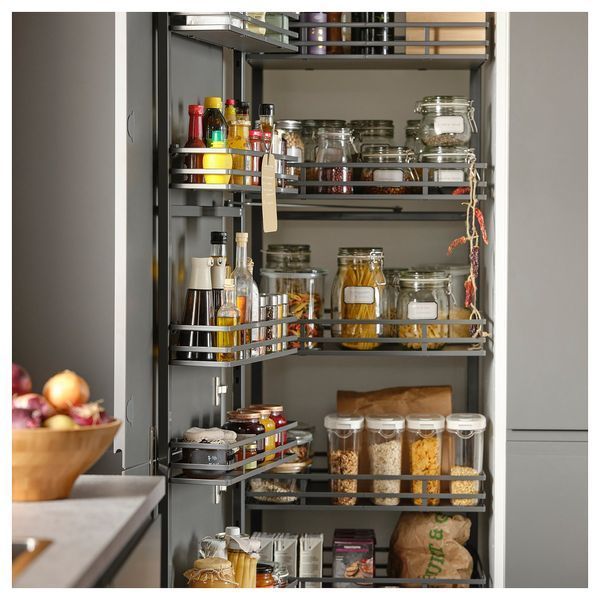 IKEA 365+ Контейнер/кришка для сухих кормів, прозорий/білий, 45352 л 800.667.23 фото