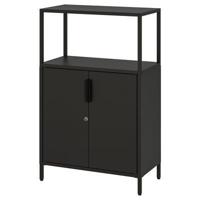 TROTTEN Шафа/дверцята, антрацит, 70х35х110 см 604.748.35 фото