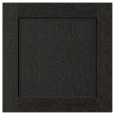 LERHYTTAN Фронт ящика, фарбований чорний, 40x40 см 503.560.69 фото