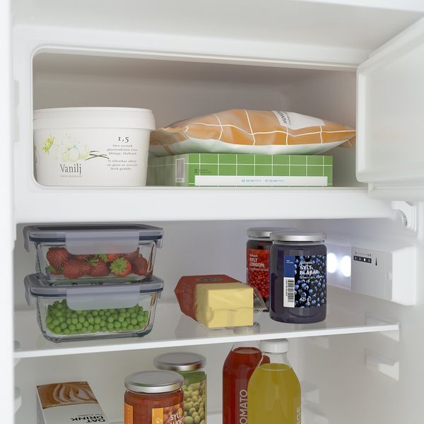H&Aring;LLN&Auml;S Холодильник з морозильною камерою, IKEA 500 вбудований, 174/16 л 005.728.67 фото