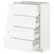 METOD/MAXIMERA Sza st 4fr/4szu, білий Enk&ouml;ping/біла імітація дерева, 60x37 см 994.734.15 фото 1