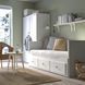 HEMNES Каркас кушетки з 3 ящиками, білий, 80х200 см 903.493.26 фото 3