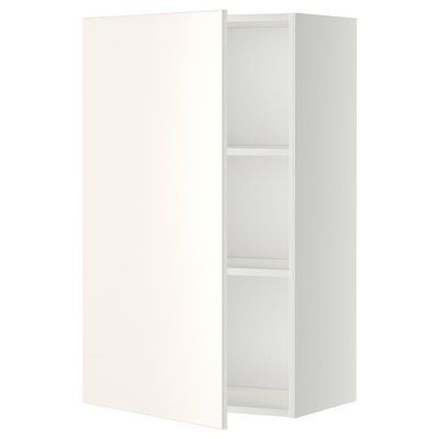 METOD Навісна шафа з полицями, білий/Veddinge білий, 60x100 см 294.571.69 фото