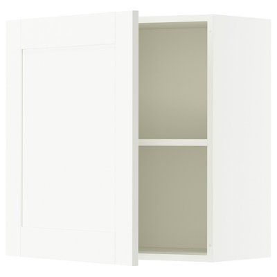 KNOXHULT Настінна шафа з дверцятами, біла рама 206.039.76 фото