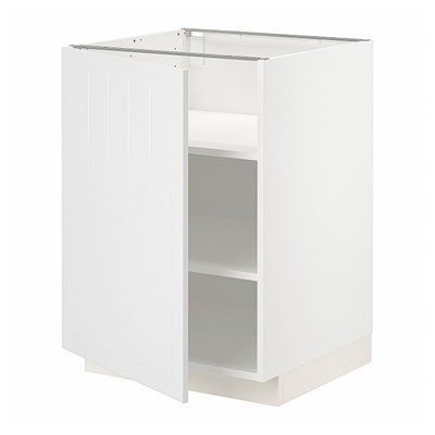 METOD Нижня шафа/полиці, білий/Stensund білий, 60x60 см 394.581.06 фото
