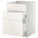 METOD/MAXIMERA Стіл приставний, l+3fr/2sz, білий/Veddinge білий, 60x60 см 099.198.21 фото 1