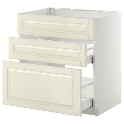 METOD/MAXIMERA Sz stj zl+3fr/2sz, білий/Bodbyn cream, 80x60 см 390.280.41 фото