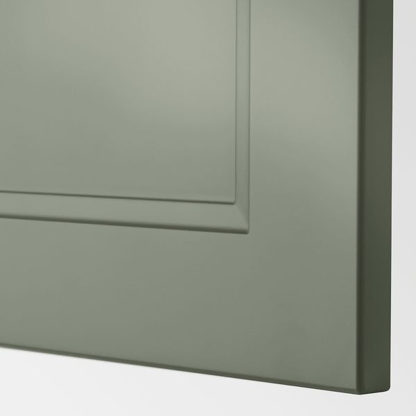 METOD Шафа для столу/полиць - білий/сіро-зелений Axstad 30x37 см 495.179.64 фото