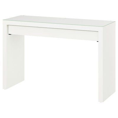 Туалетний столик MALM , білий, 120х41 см 102.036.10 фото