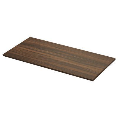 TOLKEN Стільниця для ванної кімнати, горіх коричневий/ламіноване, 122x49 см 105.683.08 фото