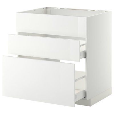 METOD/MAXIMERA Sz stj zl+3fr/2sz, білий/Ringhult білий, 80x60 см 690.280.49 фото