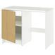 KNOXHULT Підлогова шафа з дверцятами та нішею, імітація дуба, 120x61x91 см 406.042.44 фото 1