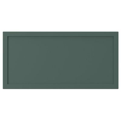 ASPUDDEN Фронтальна панель шухляди, темно-сіро-зелений, 40x20 см 205.953.73 фото