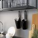 ENHET Корпус шафи з полицями, антрацит, 60х30х75 см 004.489.72 фото 7